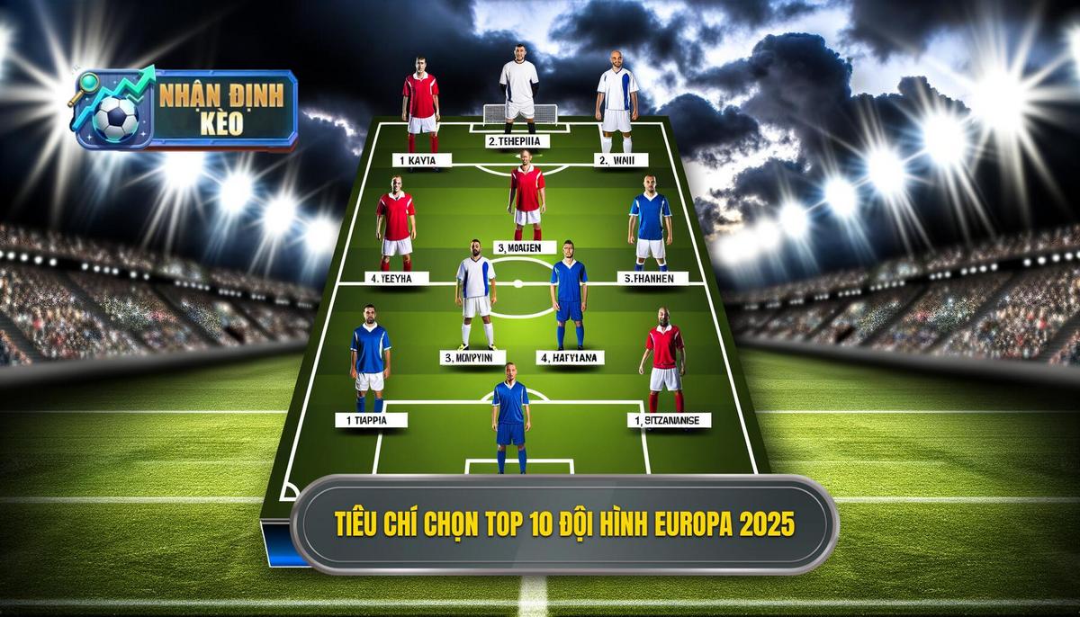 Tiêu chí lựa chọn Top 10 đội hình tiêu biểu Europa League 2025