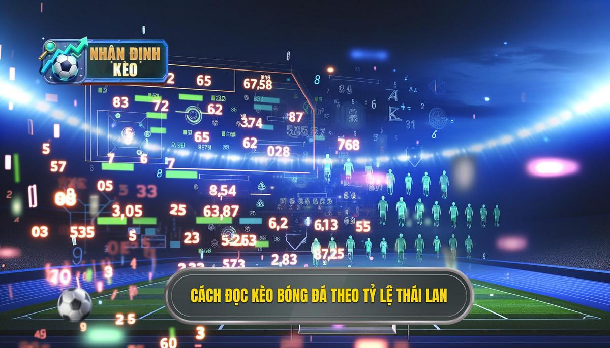 Cách đọc kèo bóng đá theo tỷ lệ Thái Lan