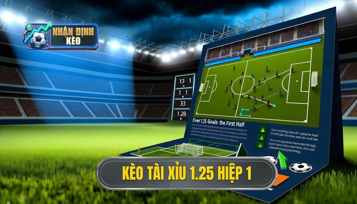 Kèo tài xỉu 1.25 hiệp 1