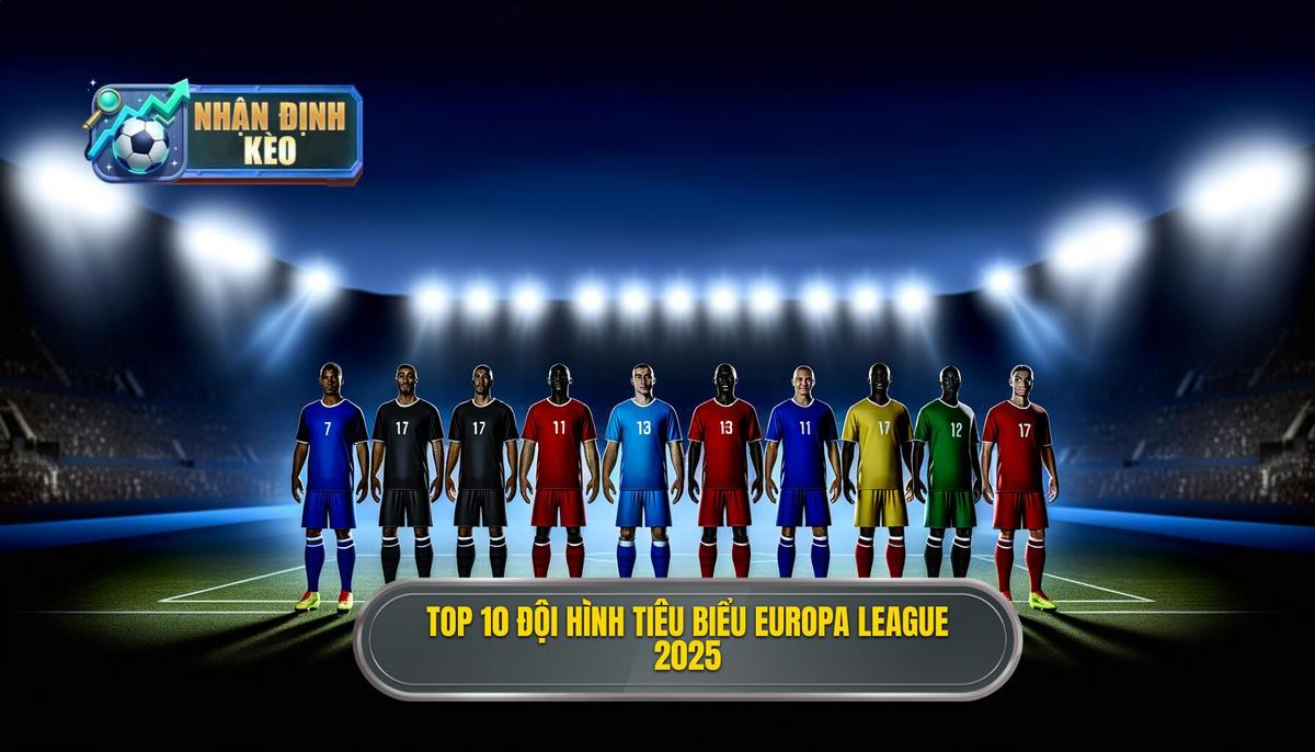 Top 10 đội hình tiêu biểu Europa League 2025