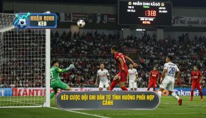 Kèo cược đội ghi bàn từ tình huống phối hợp cánh