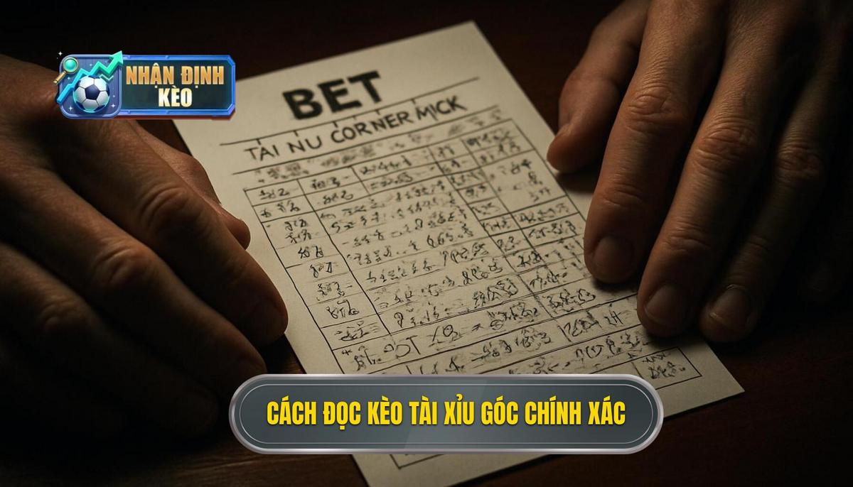 Bản Chất Và Cách Đọc Kèo tài xỉu góc cả trận Chuẩn Xác