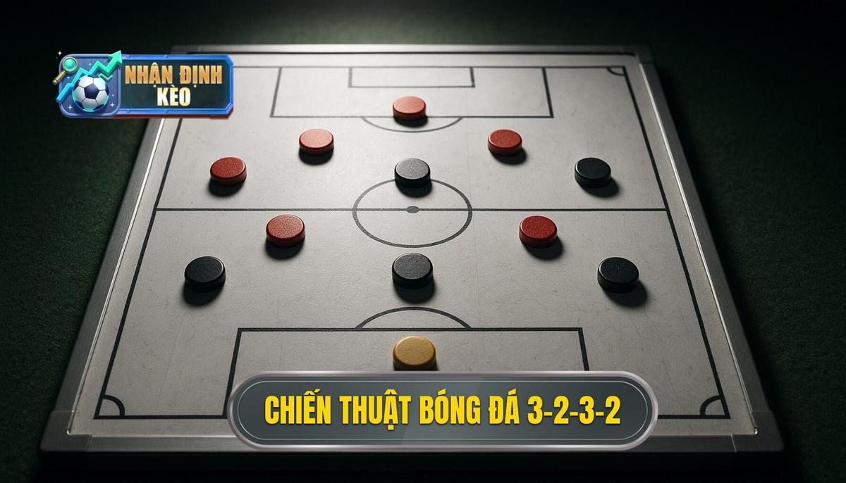 Chiến thuật bóng đá 3-2-3-2