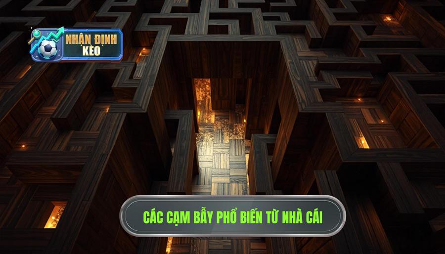 Những cạm bẫy phổ biến từ nhà cái