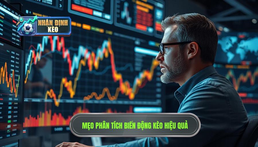 Cách phân tích biến động kèo thay đổi từng giờ hiệu quả