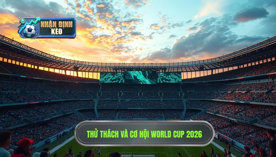 Bối cảnh mới của World Cup 2026: Thử thách và cơ hội